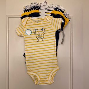 NWT Carter’s 5-pack 9 month onesies